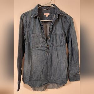 Merona Blue Denim Shirt